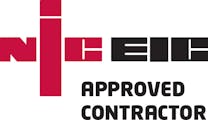 NIC EIC Approved Contractor Badge