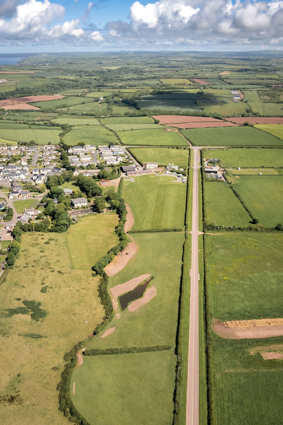 Fields for walking in