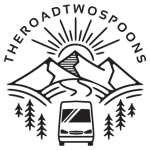 The Road Two Spoons Logo