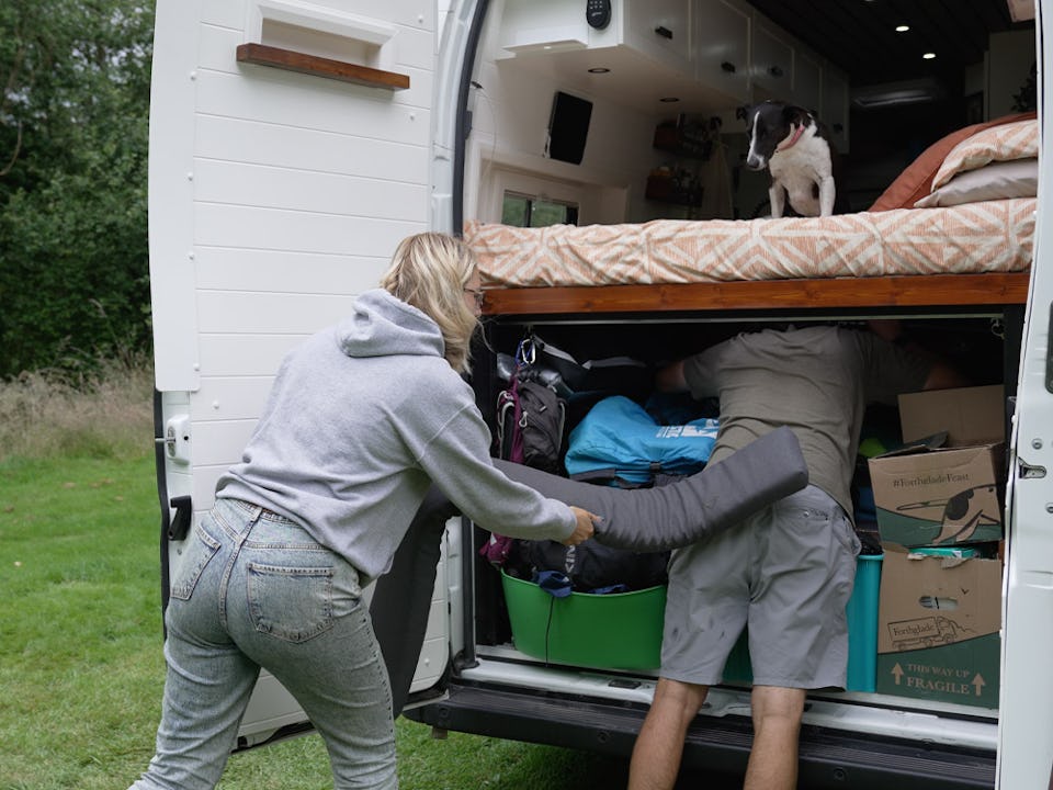 Van Garage Tour for Fulltime Vanlife