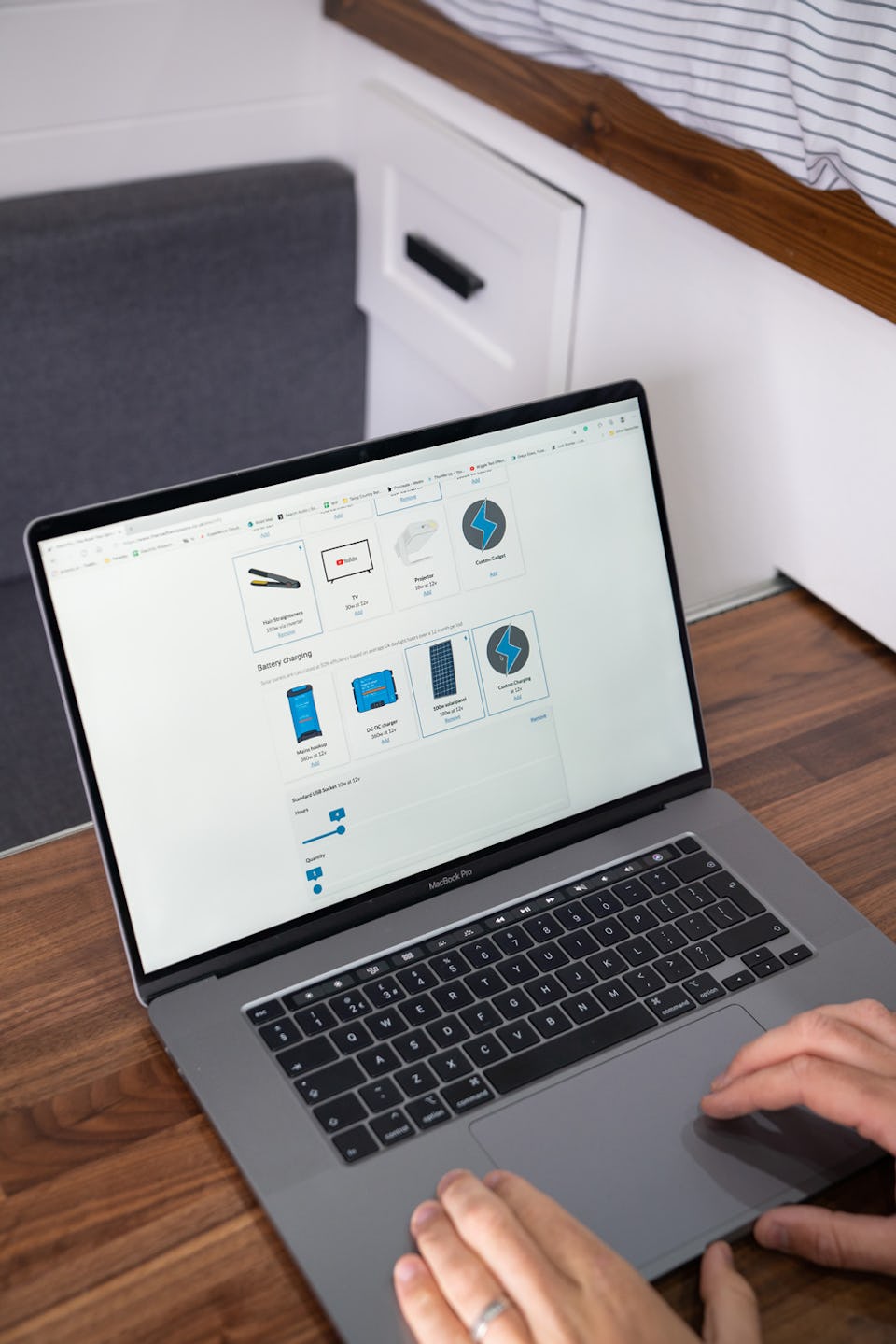 Electrify on Laptop
