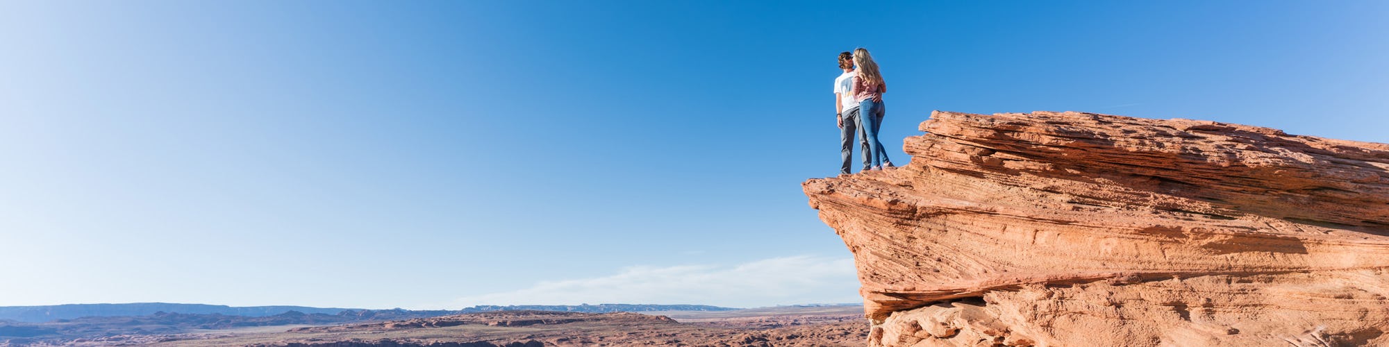 Jess and Marcus at Horseshoe Bend, AZ