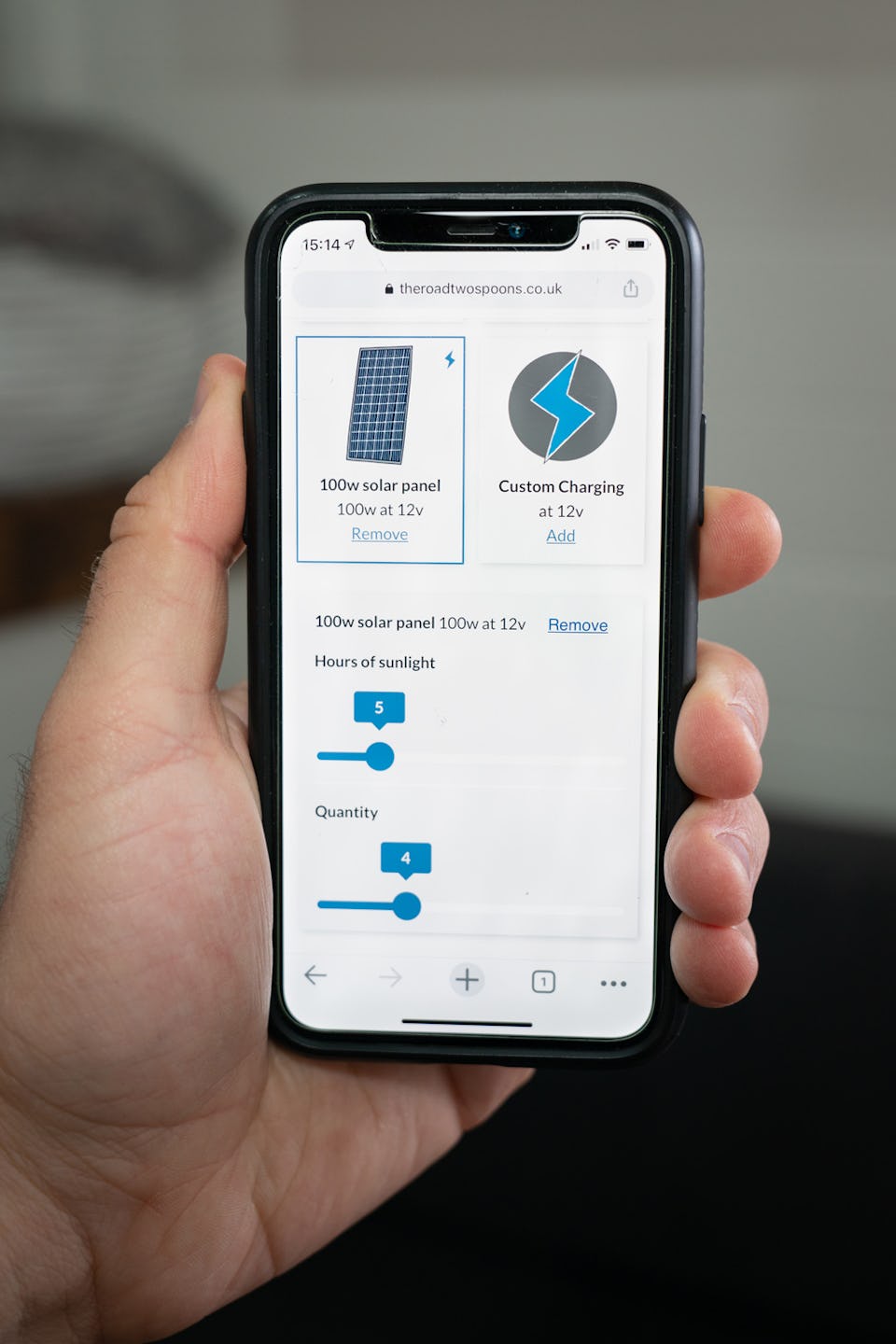 Electrify on Mobile Phone
