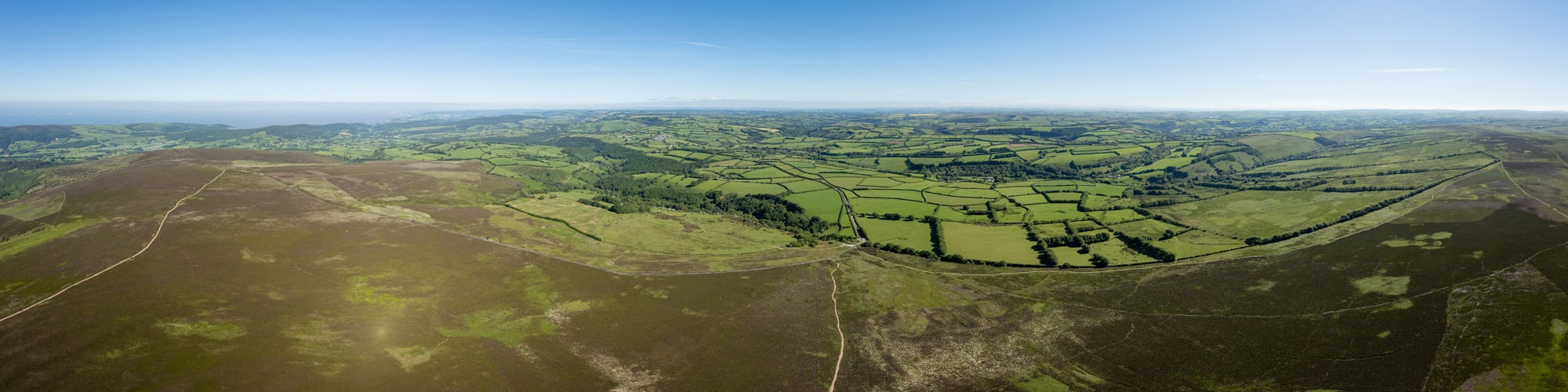 Steadway Farm CL from Dunkery Beacon, Exmoor, Somerset