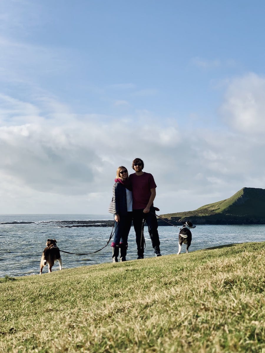 A walk to Worms Head