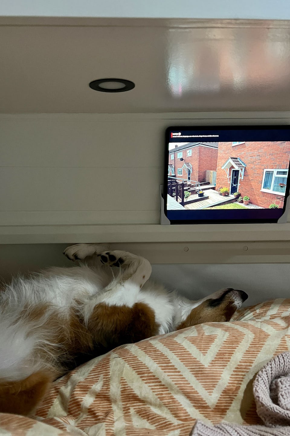 iPad mount for vanlife