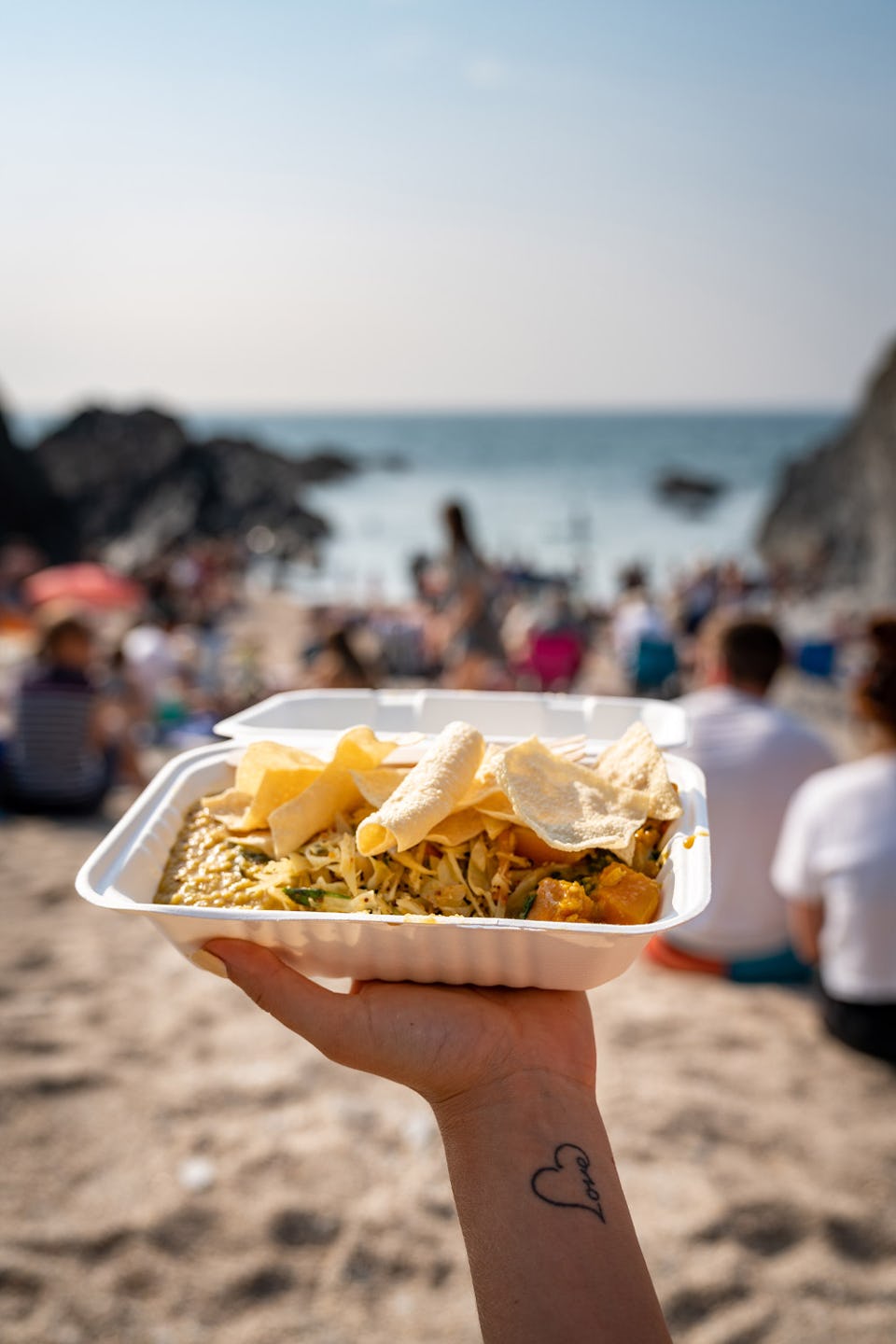 Curry at Barricane Beach Cafe