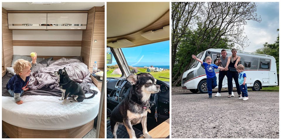 Vanlife with kids and a dog