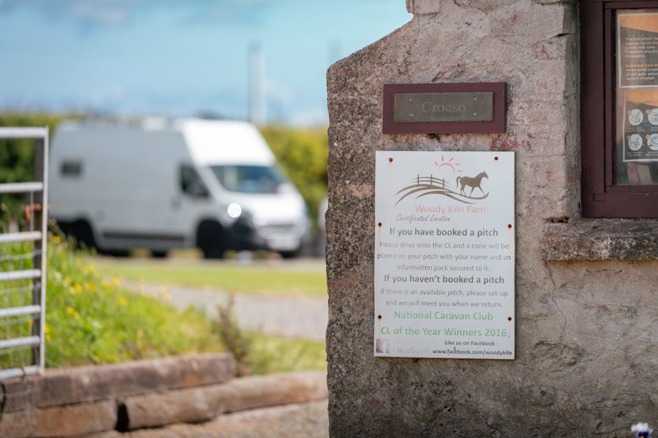 Woody Kiln Farm Caravan and Motorhome CL site