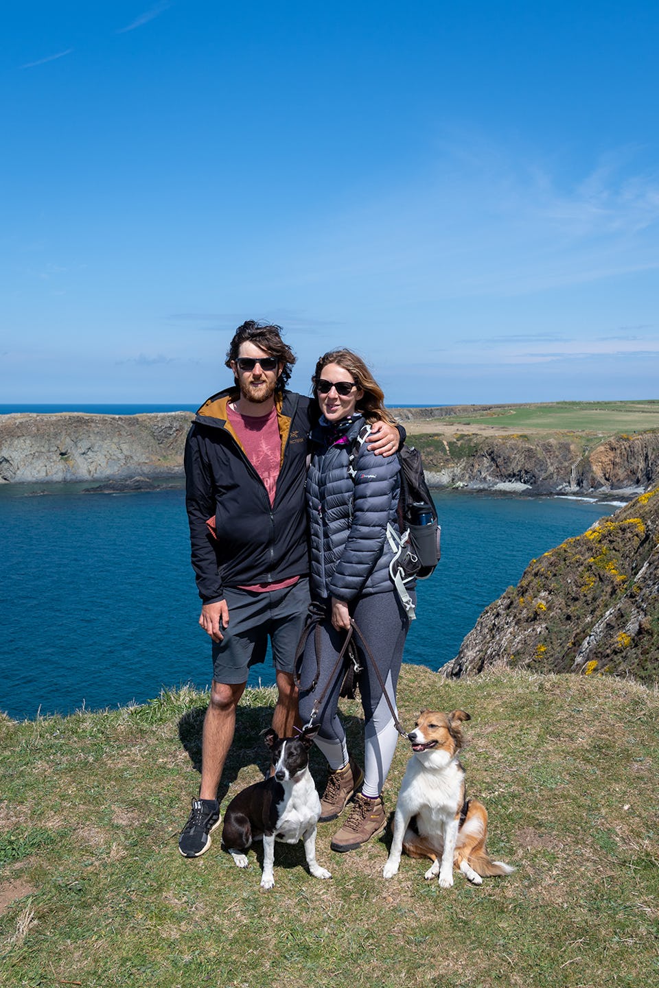 Abereiddy Wales coast path