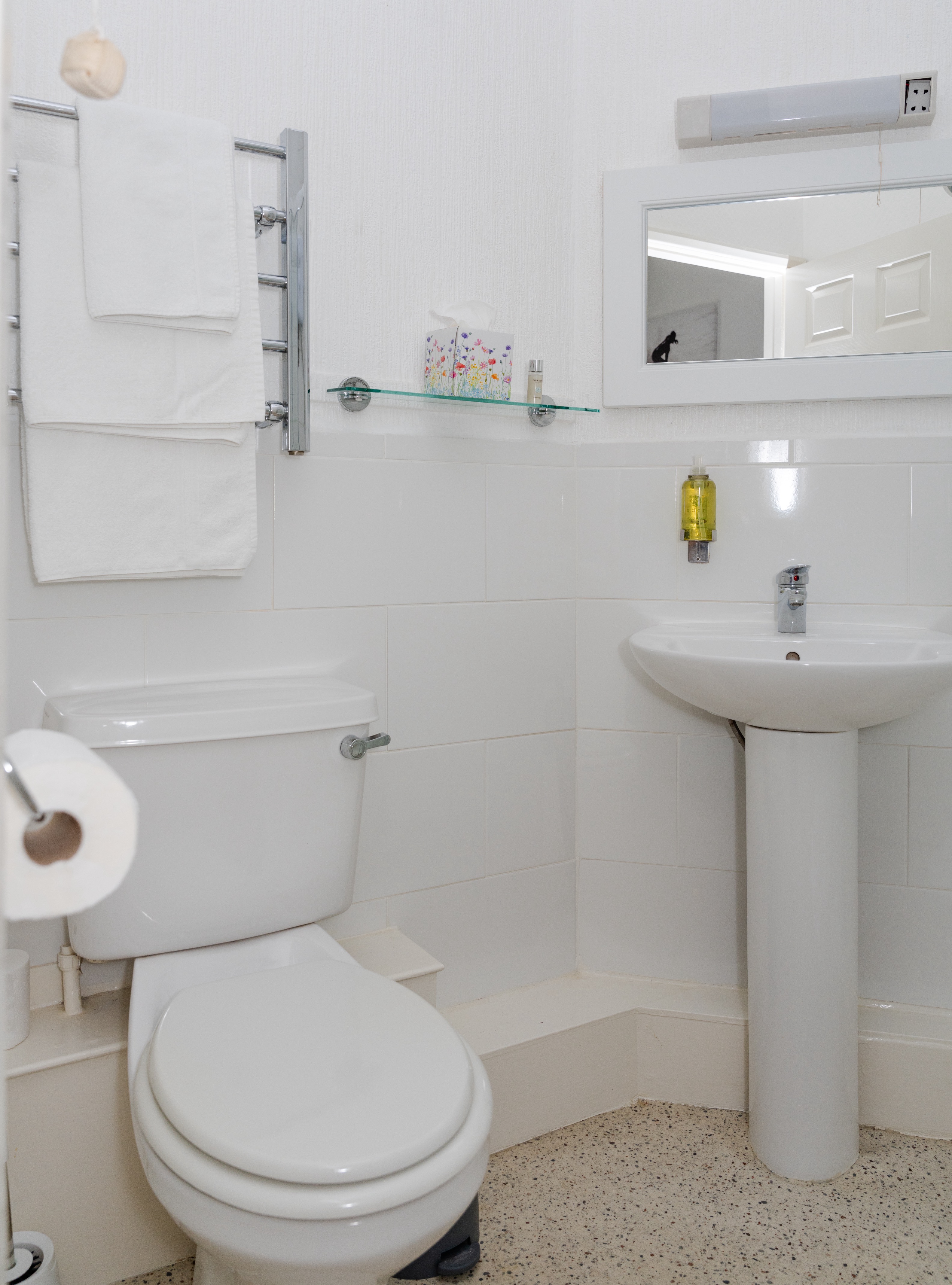 Budget room ensuite at Royal Norfolk Hotel