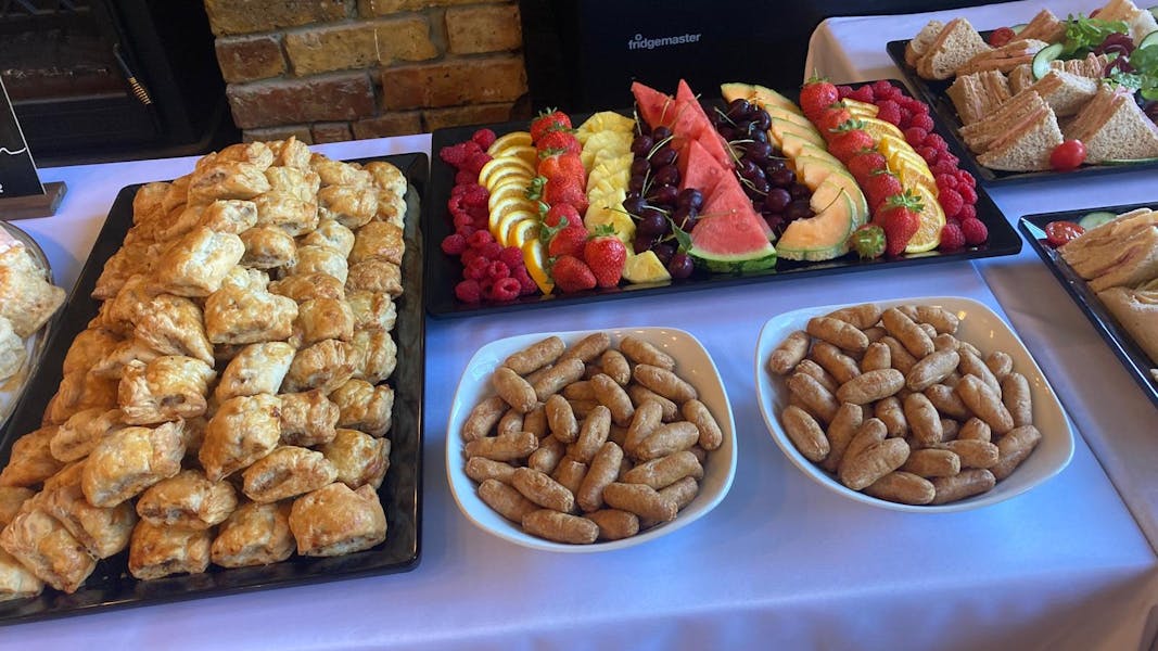 Food Buffet on table