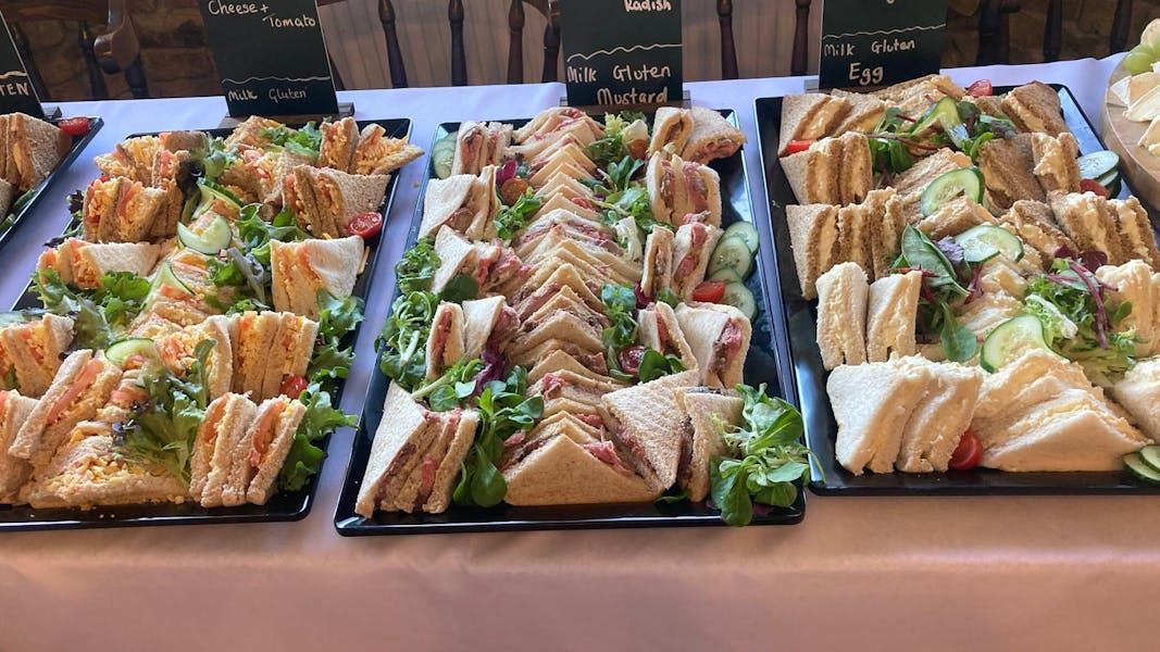 Food Buffet on table