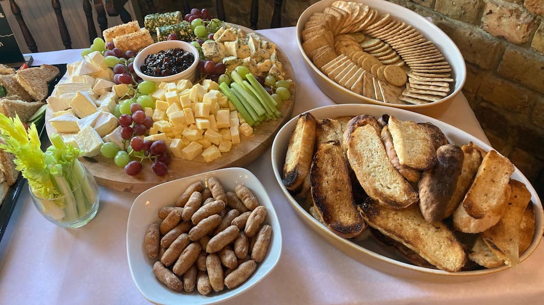 Food Buffet on table