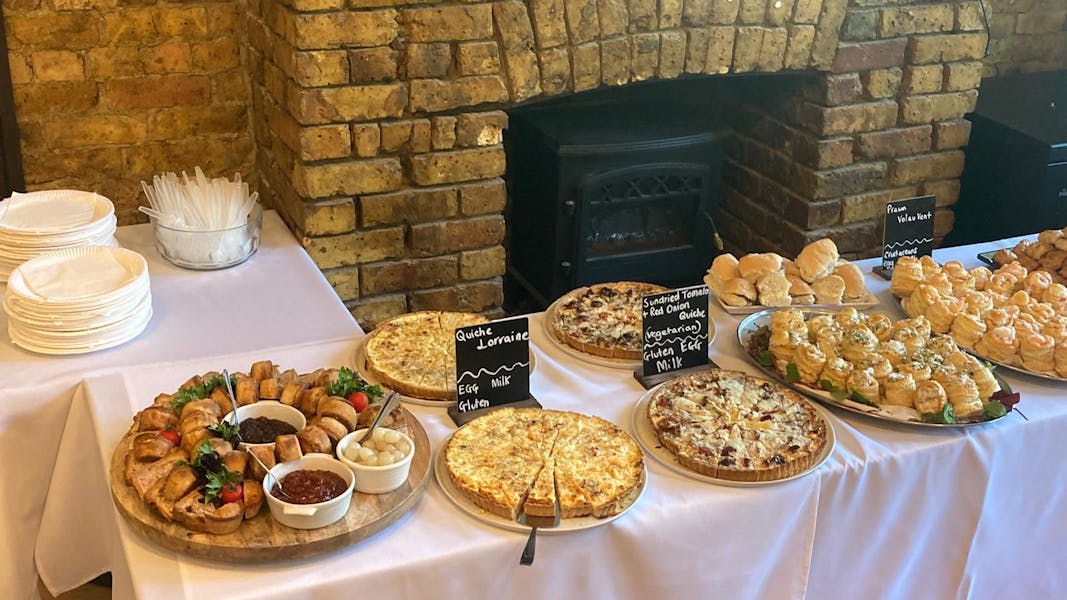Food Buffet on table