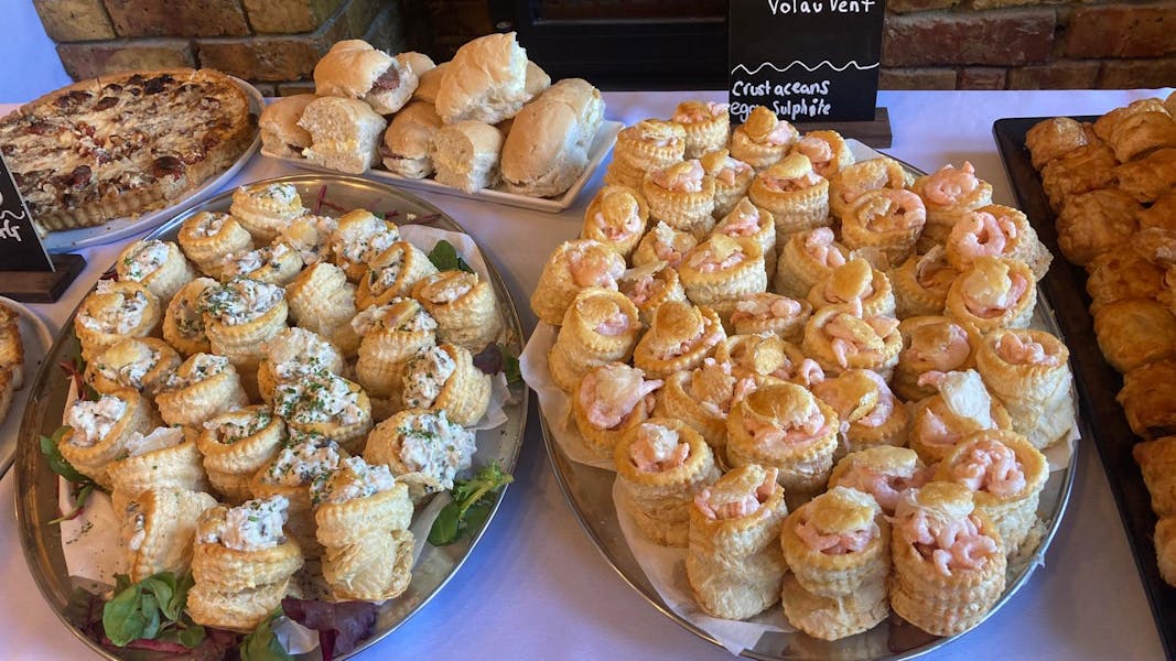 Food Buffet on table