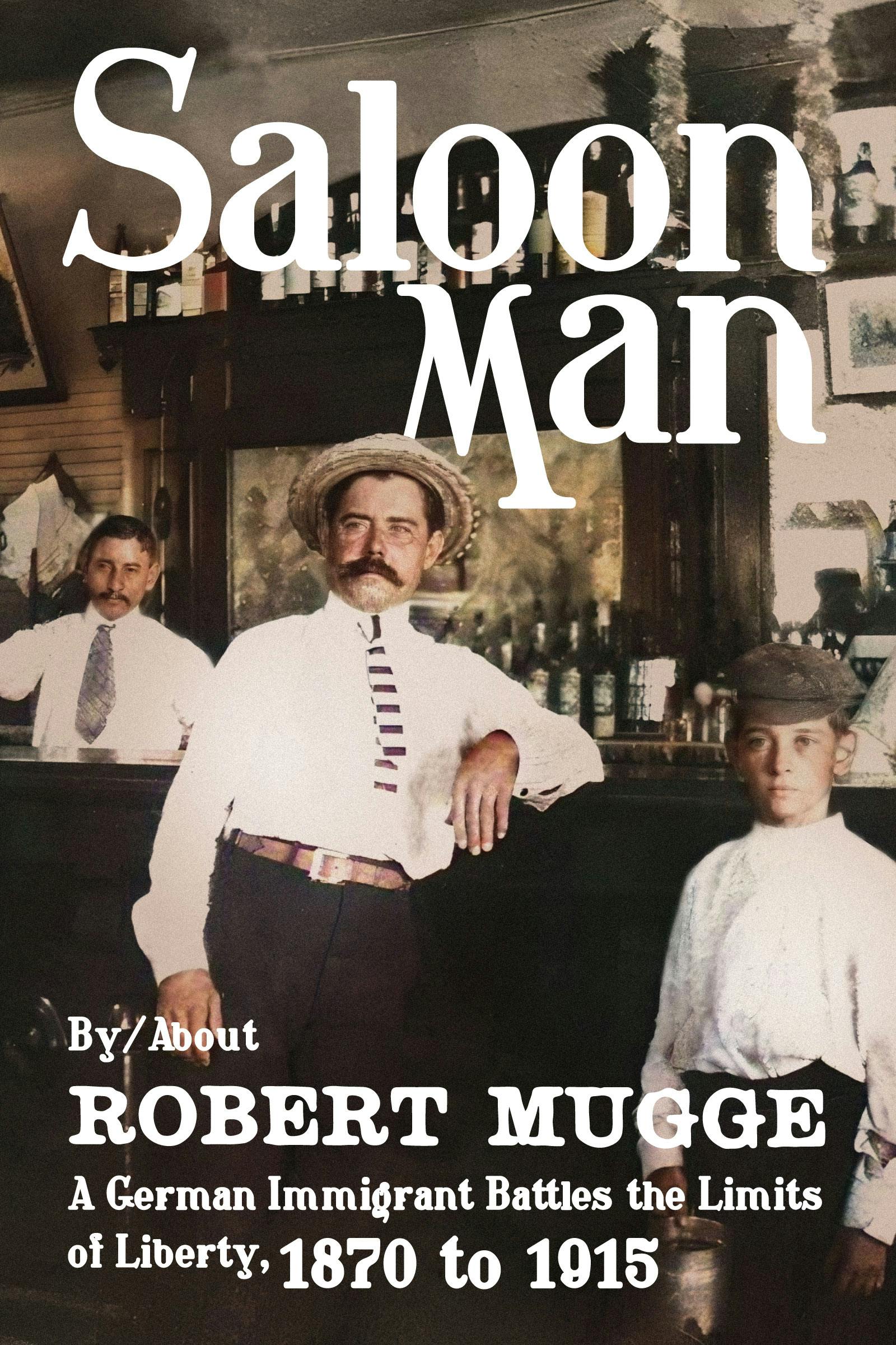 Men in a old time saloon at turn of the 19th century in period garb.