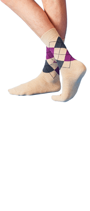 Men's Pringle argyle socks