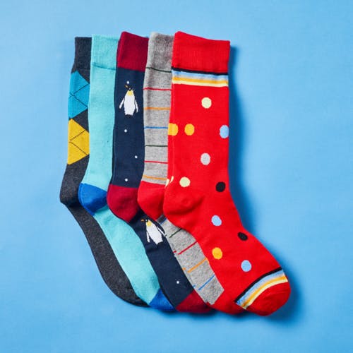 Selection of stylish socks