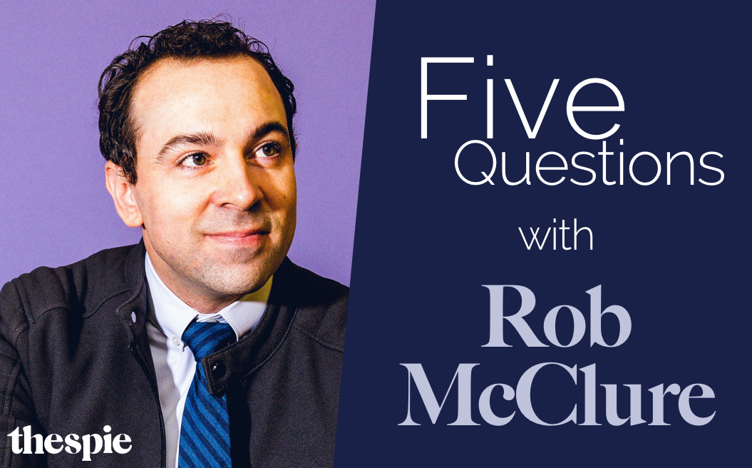 Five Questions with Rob McClure