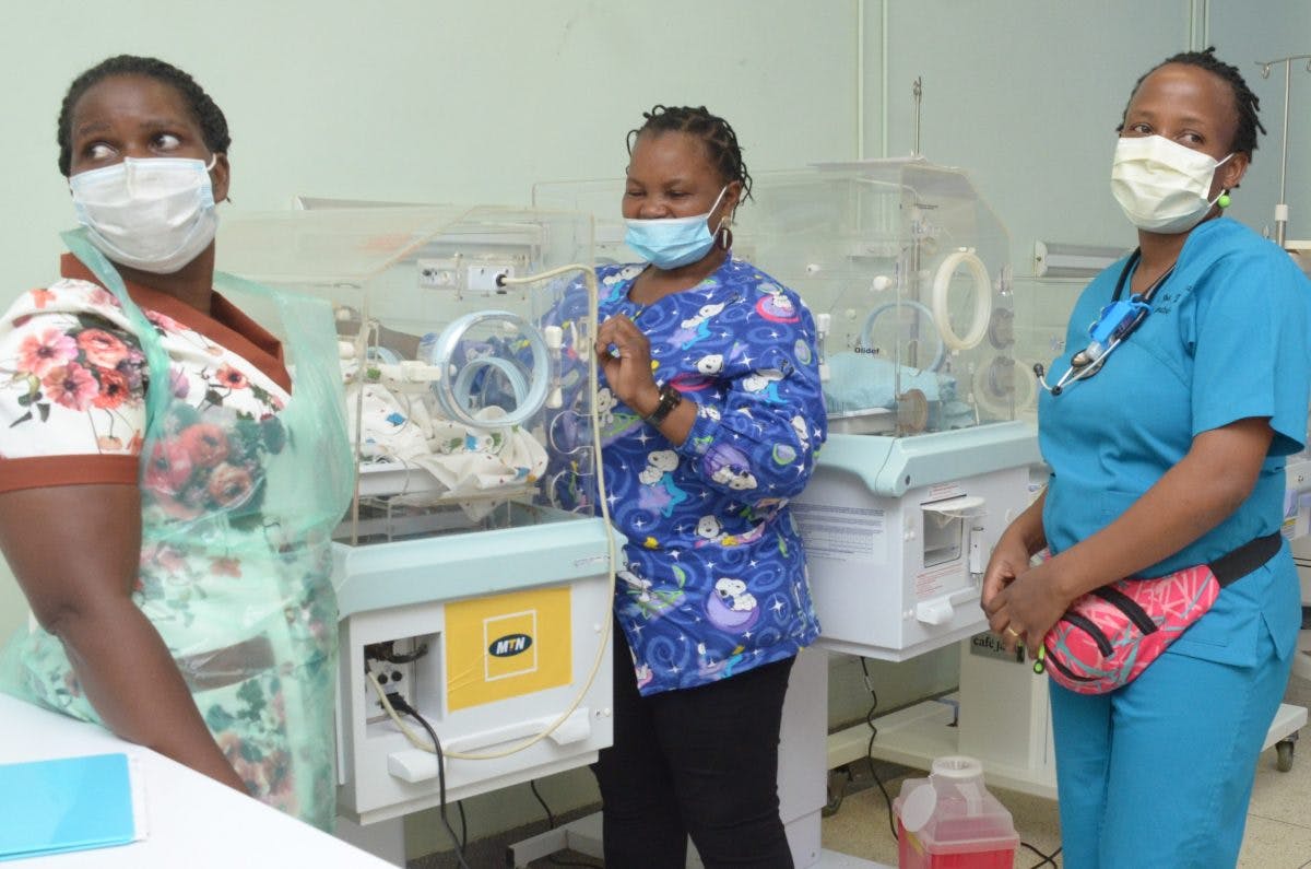 The current situation in the NICU at the Kawempe National Referral Hospital, Kampala.
