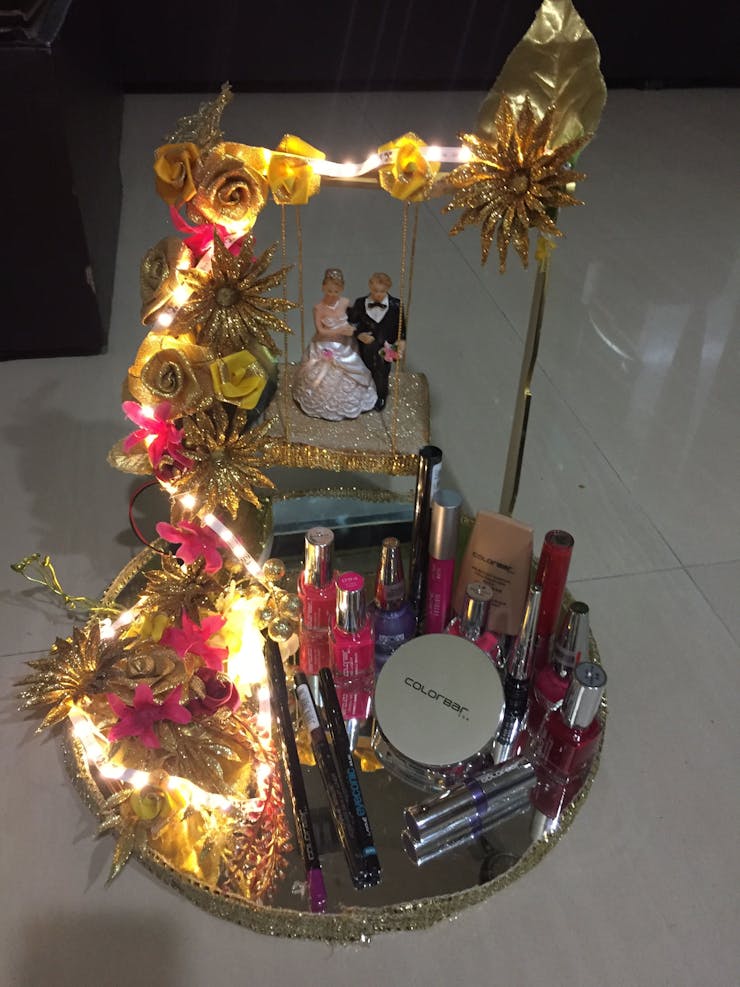 Indian wedding tray decoration ideas