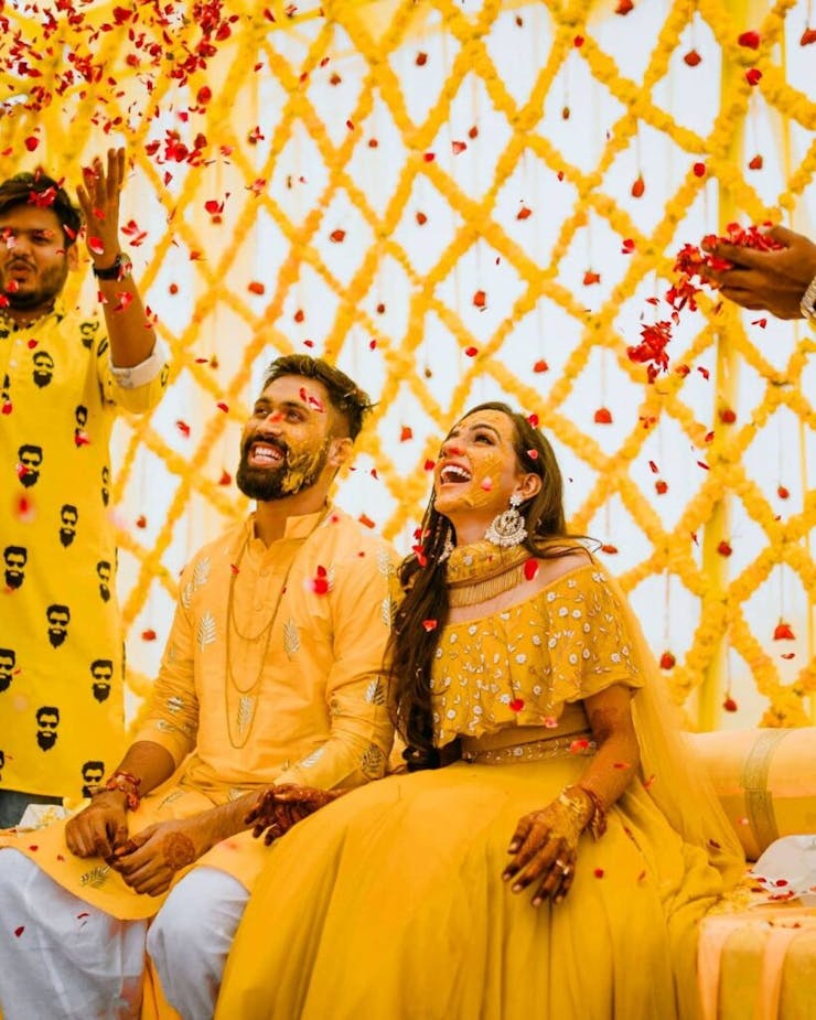 latest haldi dress ideas