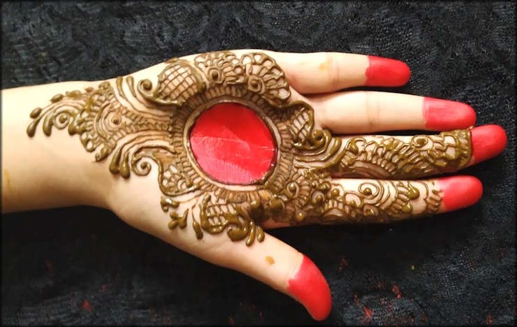 bengali alta designs