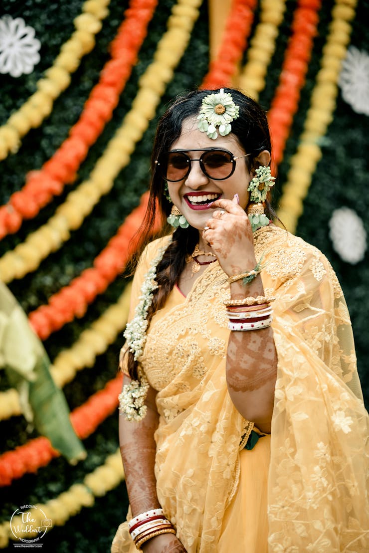 gorgeous sari for brides