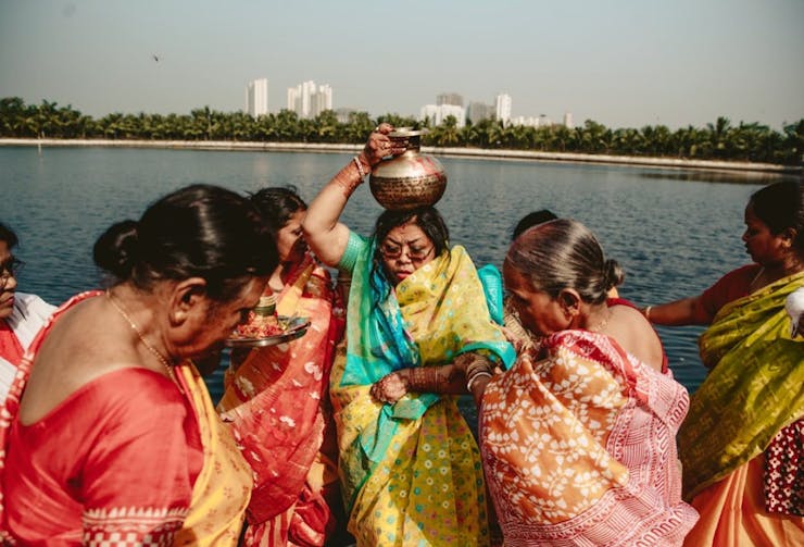 Ganga Nimontran - Bengali wedding rituals
