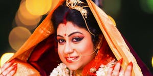 Best Bengali Bridal Bindi Designs For A Captivating Look - blog poster