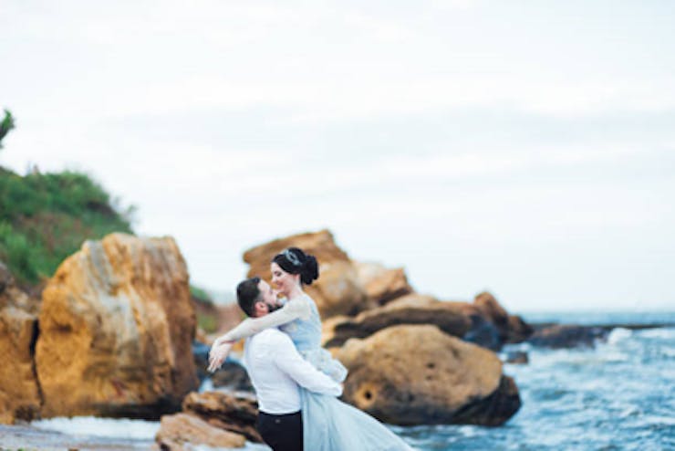 Pre-wedding shoot in nature