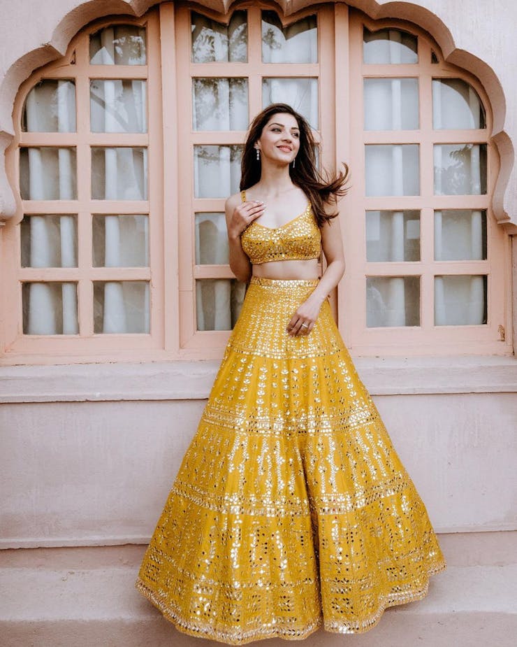 dress for haldi function