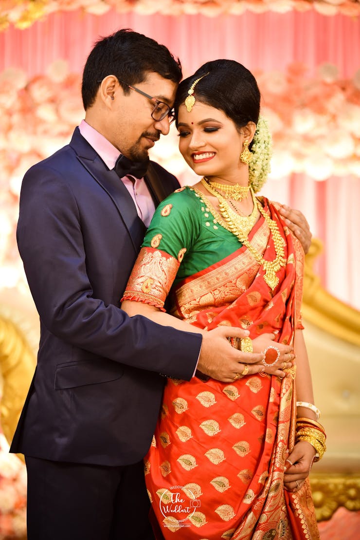 Benarasi Blouse Design For Bengali Wedding - The Weddart