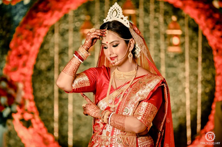 beautiful mukut design