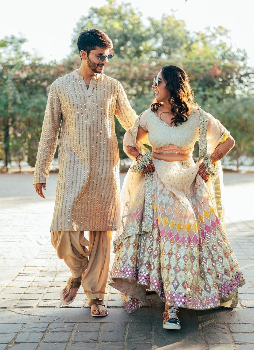 indian engagement dresses for brides