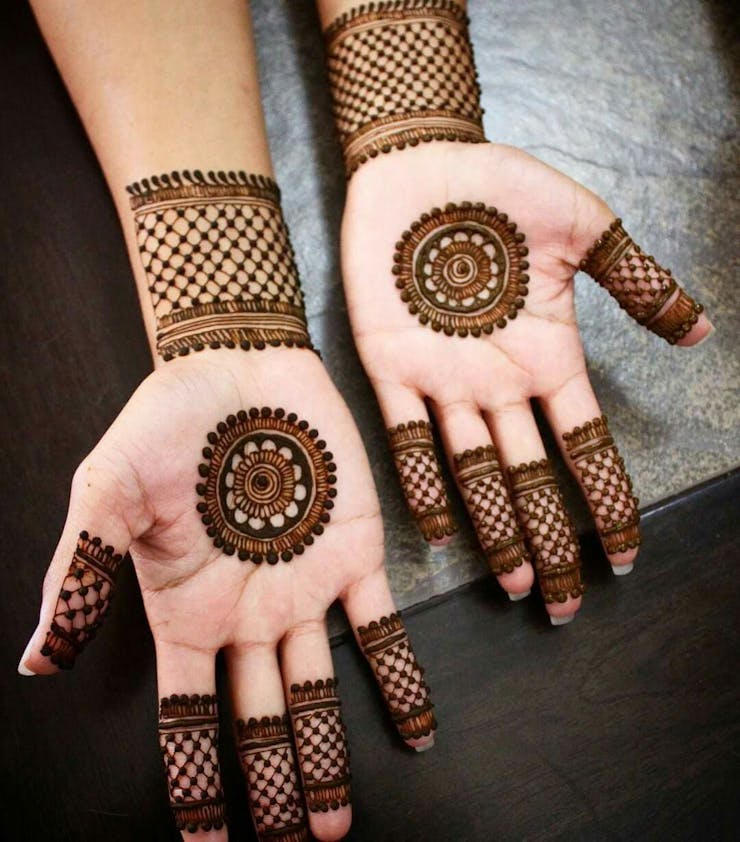 minimalist mehndi design ideas