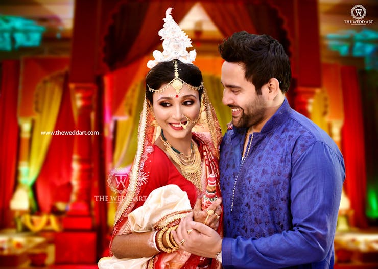 bengali wedding mukut design