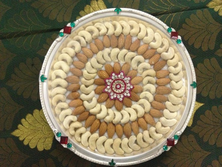 Indian wedding tray decoration ideas