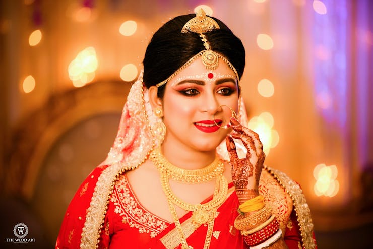 traditional bengali alta design ideas