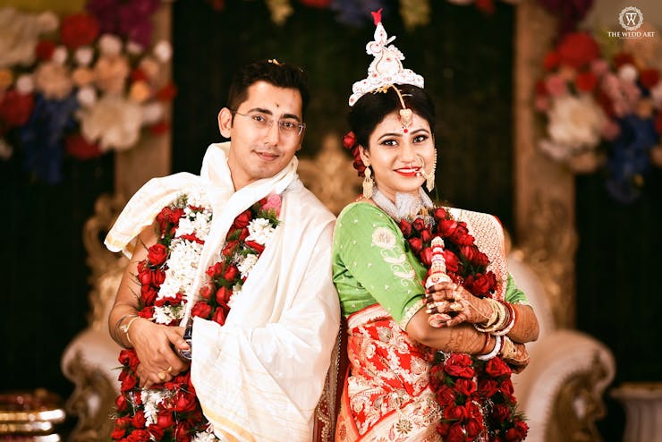 Bengali bridal Banarasi blouse designs