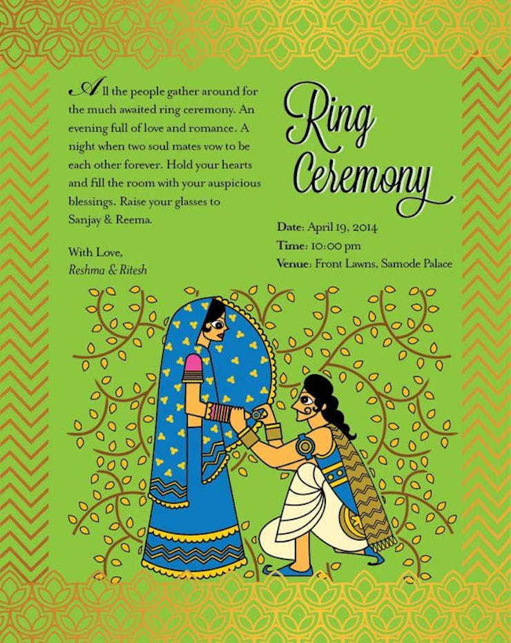 creative engagement card ideas