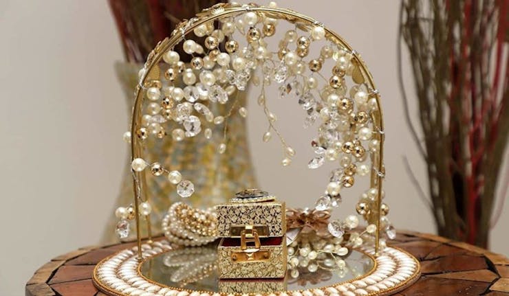 Indian wedding tray decoration ideas