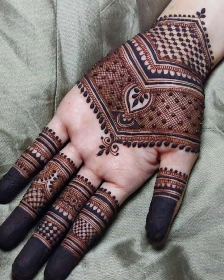 bridal mehndi art