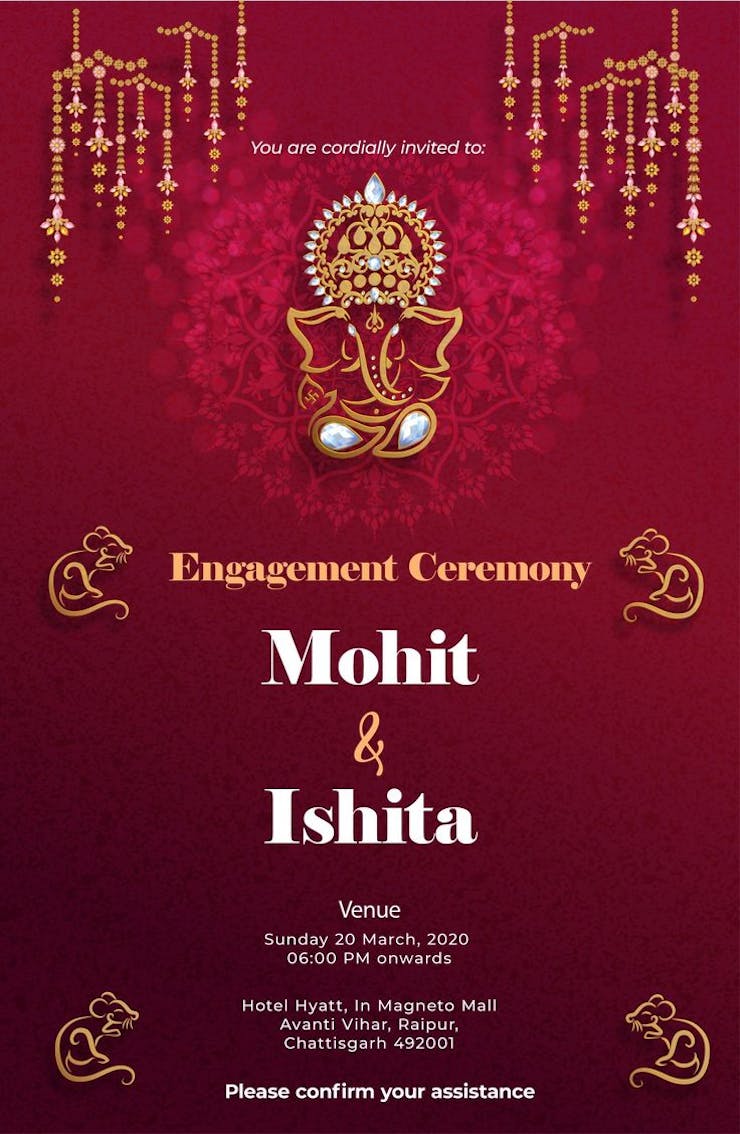 simple engagement card ideas