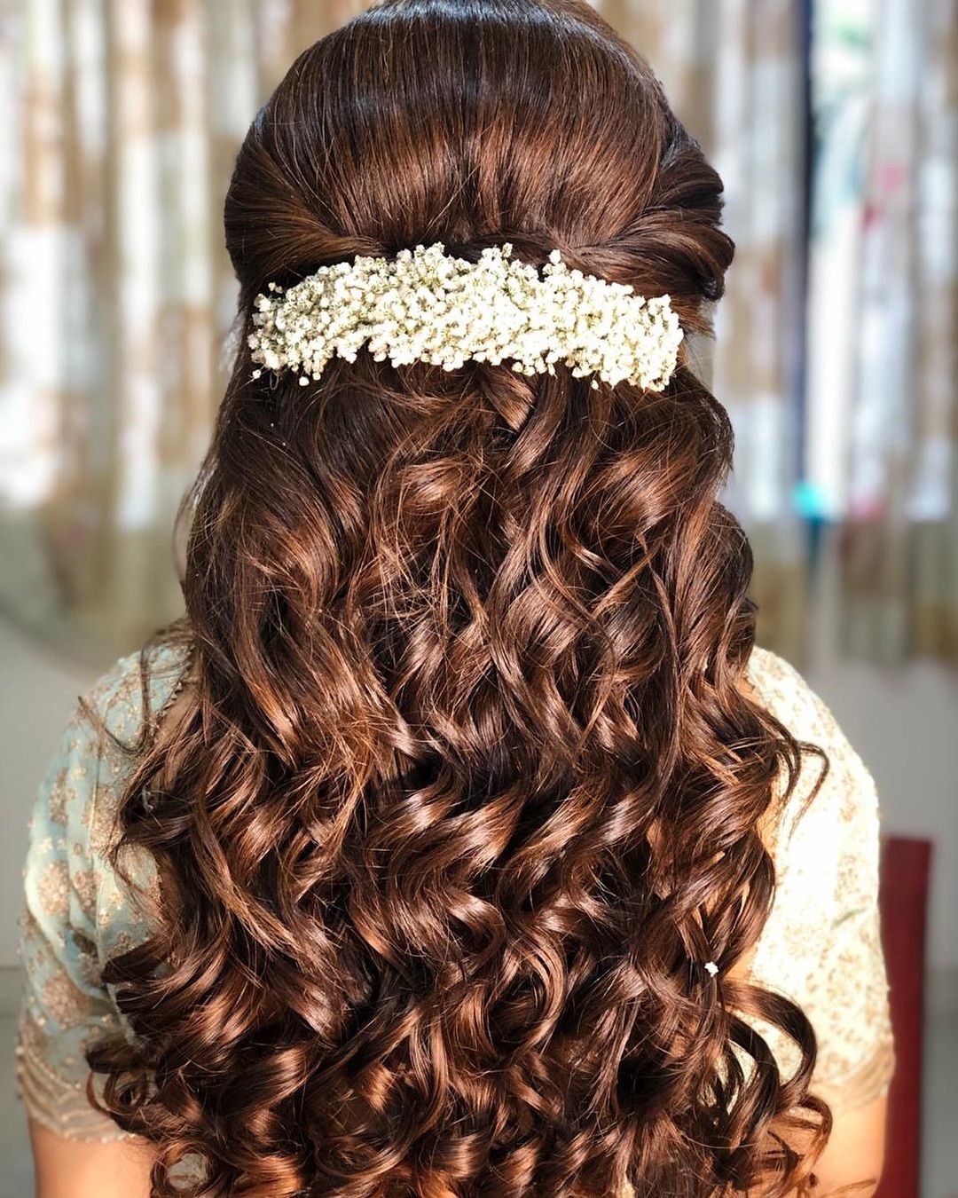 BLEND  BLUSH  Nithyas Engagement Hairstyle  Messy  Facebook