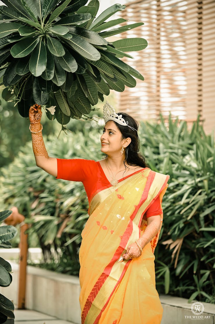 charming haldi ceremony photographs