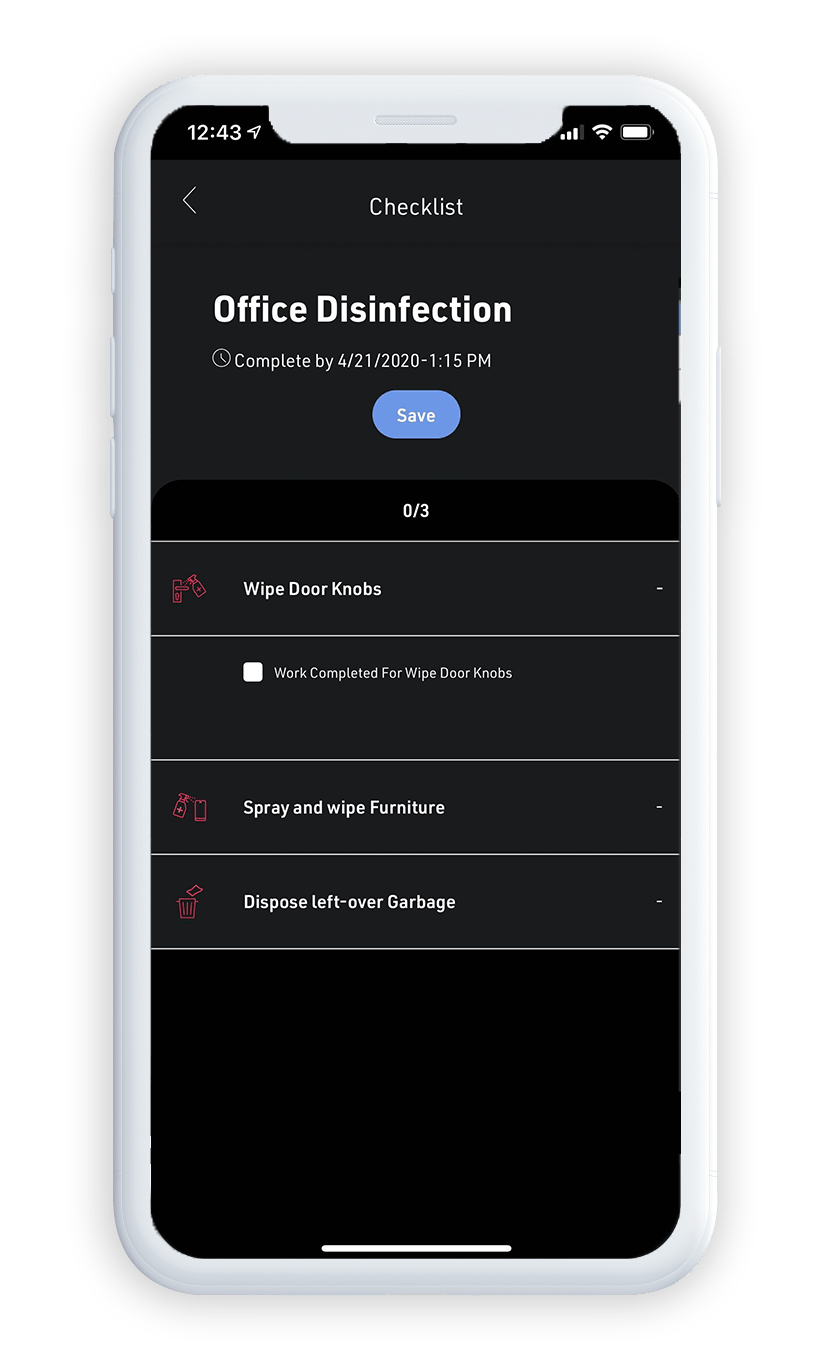 CHECKLIST MANAGEMENT