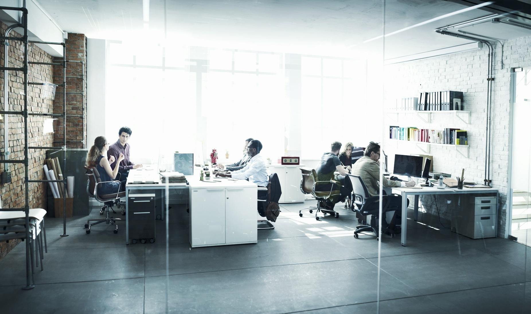 First Pillar of successful flexible offices with shared desks