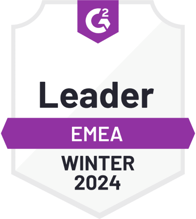 g2 leader emea 2024 badge
